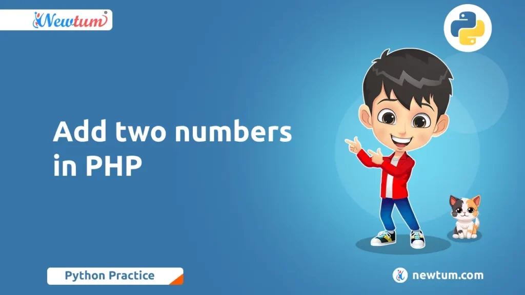 Add two numbers in PHP