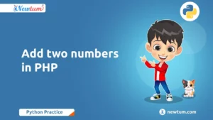 Read more about the article Add two numbers in PHP
