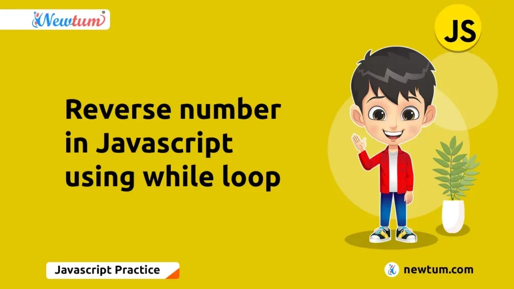 Reserve number in javascript using while loop