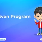 Odd Even program in C