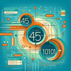 Read more about the article Master Java Program for Decimal to Binary Conversion