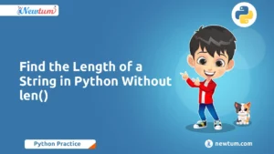 Read more about the article Find the Length of a String in Python Without len()