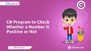 Read more about the article C# Program to Check Whether a Number is Positive or Not