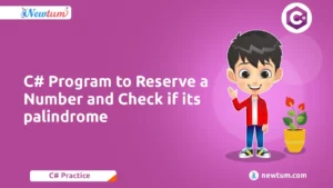 Read more about the article C# Program to Reserve a Number and Check if Palindrome