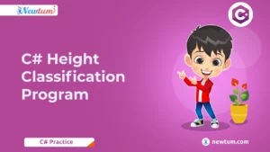 Read more about the article C# Program to Accept the Height of a Person and Categorize as Taller, Dwarf & Average​