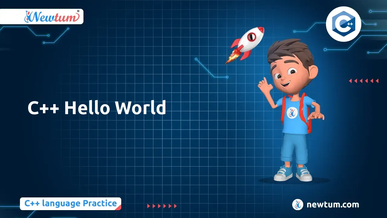 C++ Hello World: How to Write Your First C++ Program? - Newtum