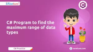 Read more about the article C# Program for Finding Max Range of Data Types