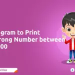 C# Program to Print Armstrong Number between 1 to 1000