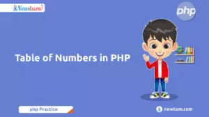 Read more about the article Creating a Table of Numbers in PHP