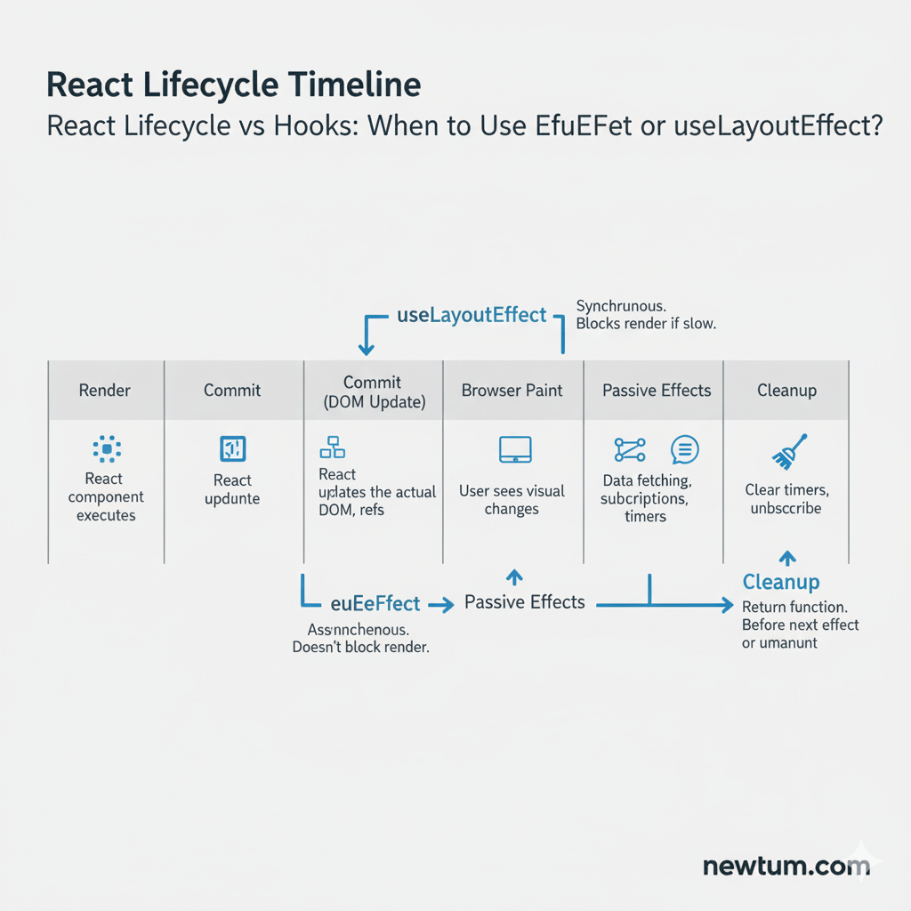 React lifecycle vs hooks
