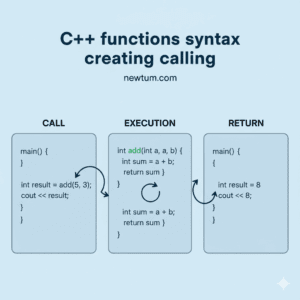 C++ functions syntax creating calling Explained