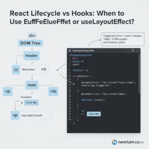 React Lifecycle vs Hooks: useEffect, useLayoutEffect