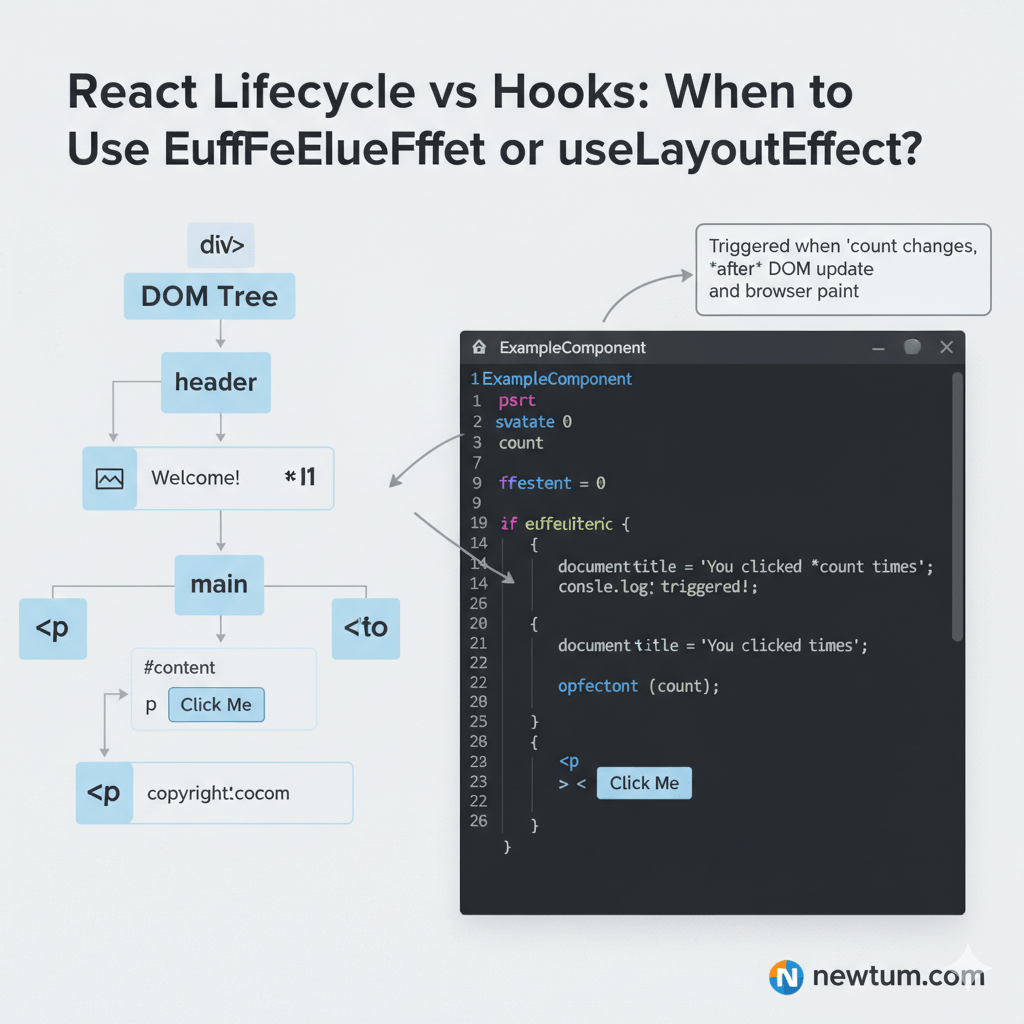 React lifecycle vs hooks