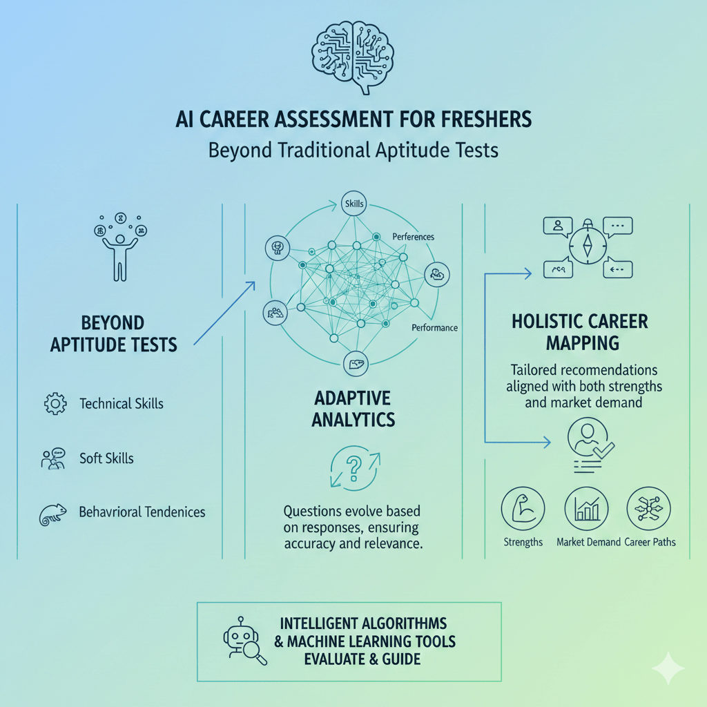 AI career assessment for freshers