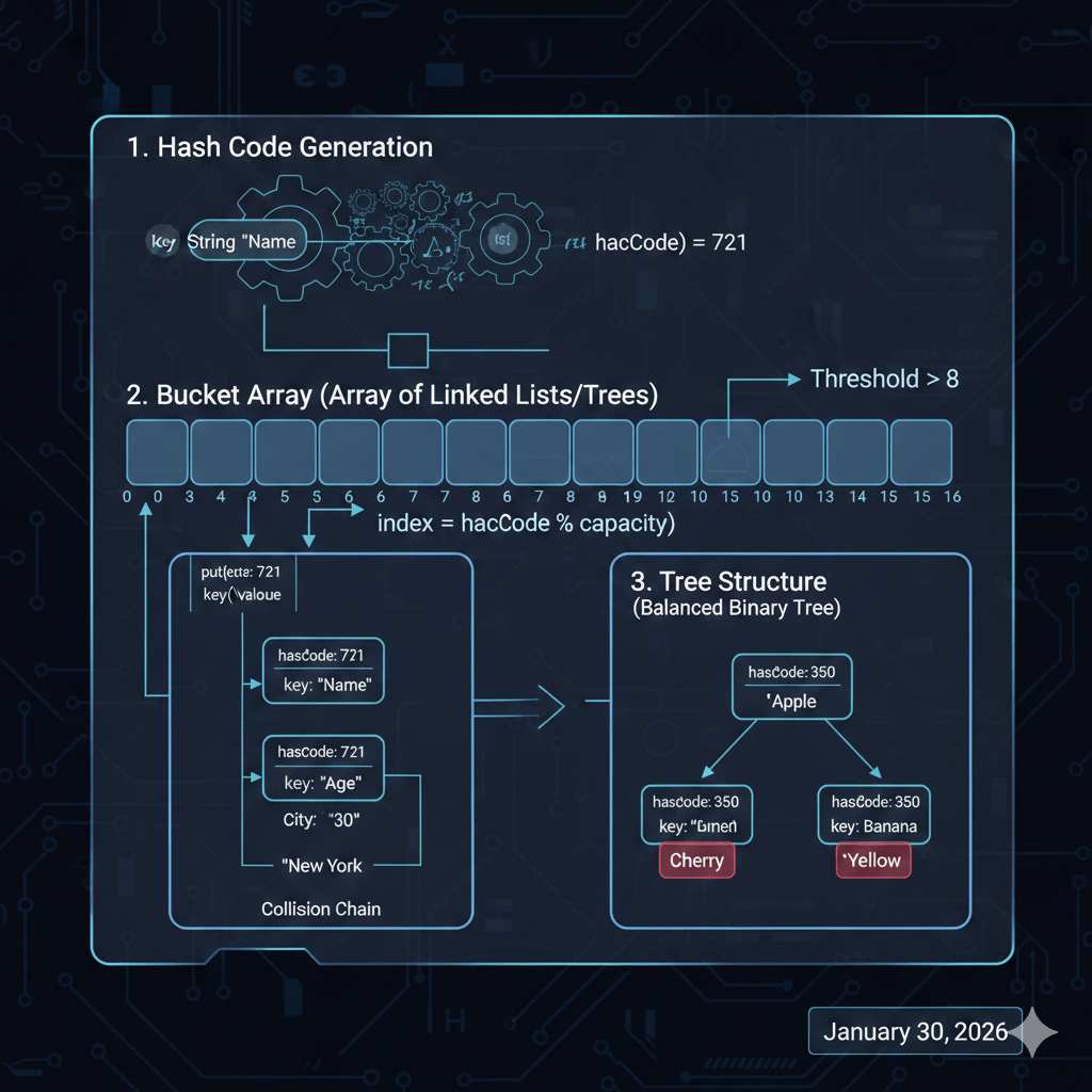 HashMap internal working in Java