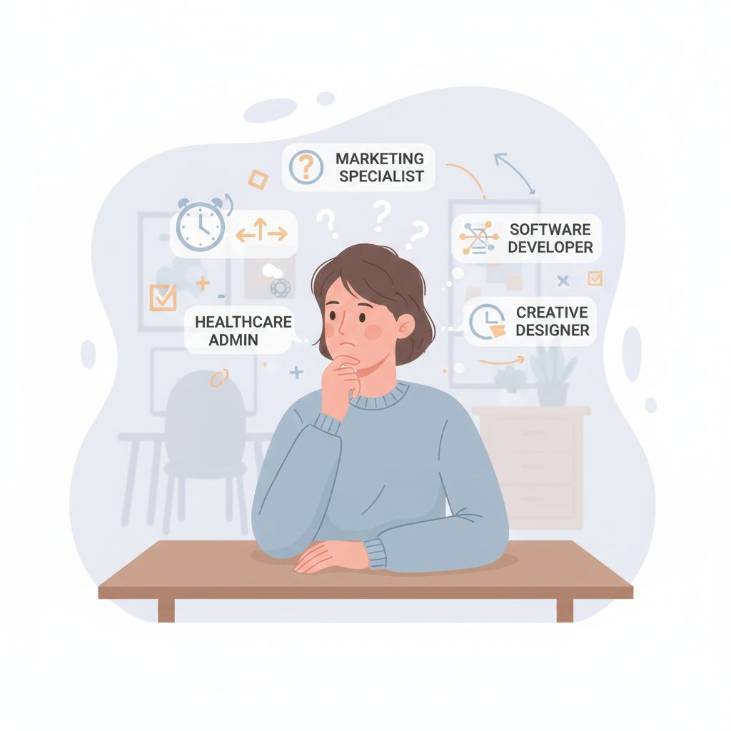 Professional feeling confused about career direction and future choices