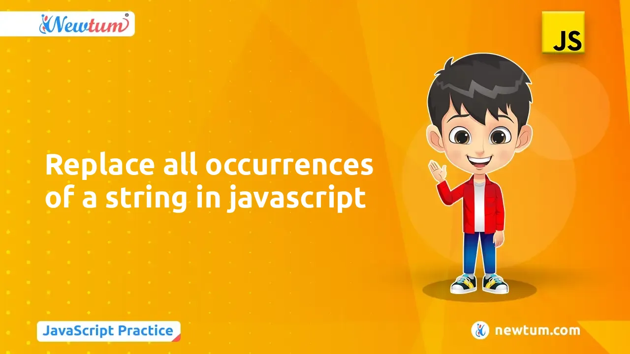 Replace All Occurrences of a String in JavaScript