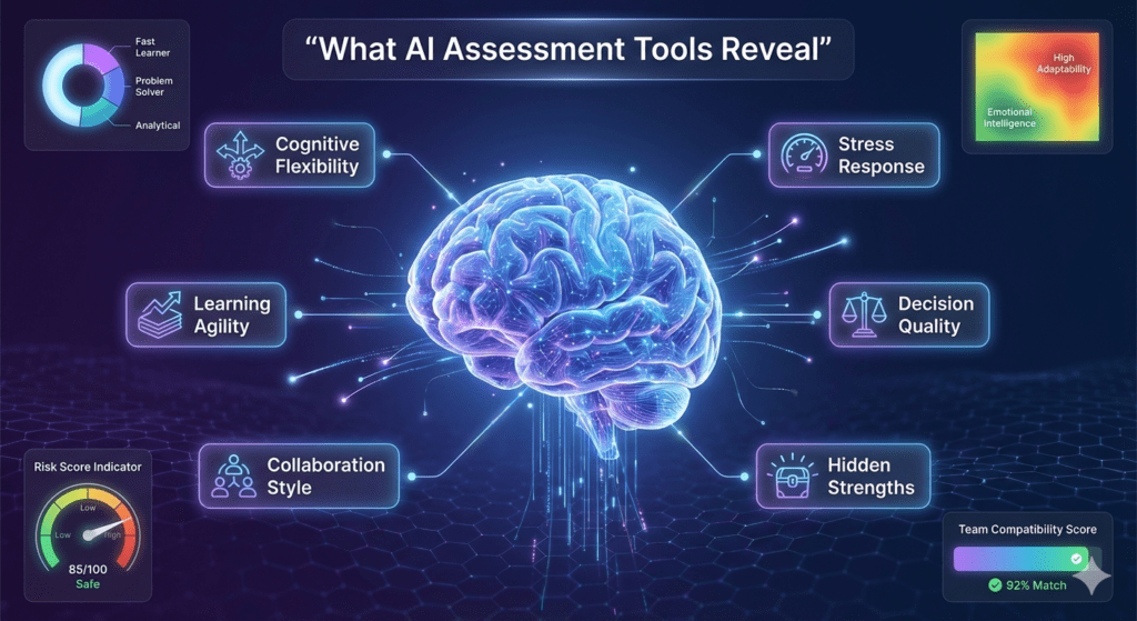 AI assessment tools revealing cognitive flexibility, learning agility and hidden strengths