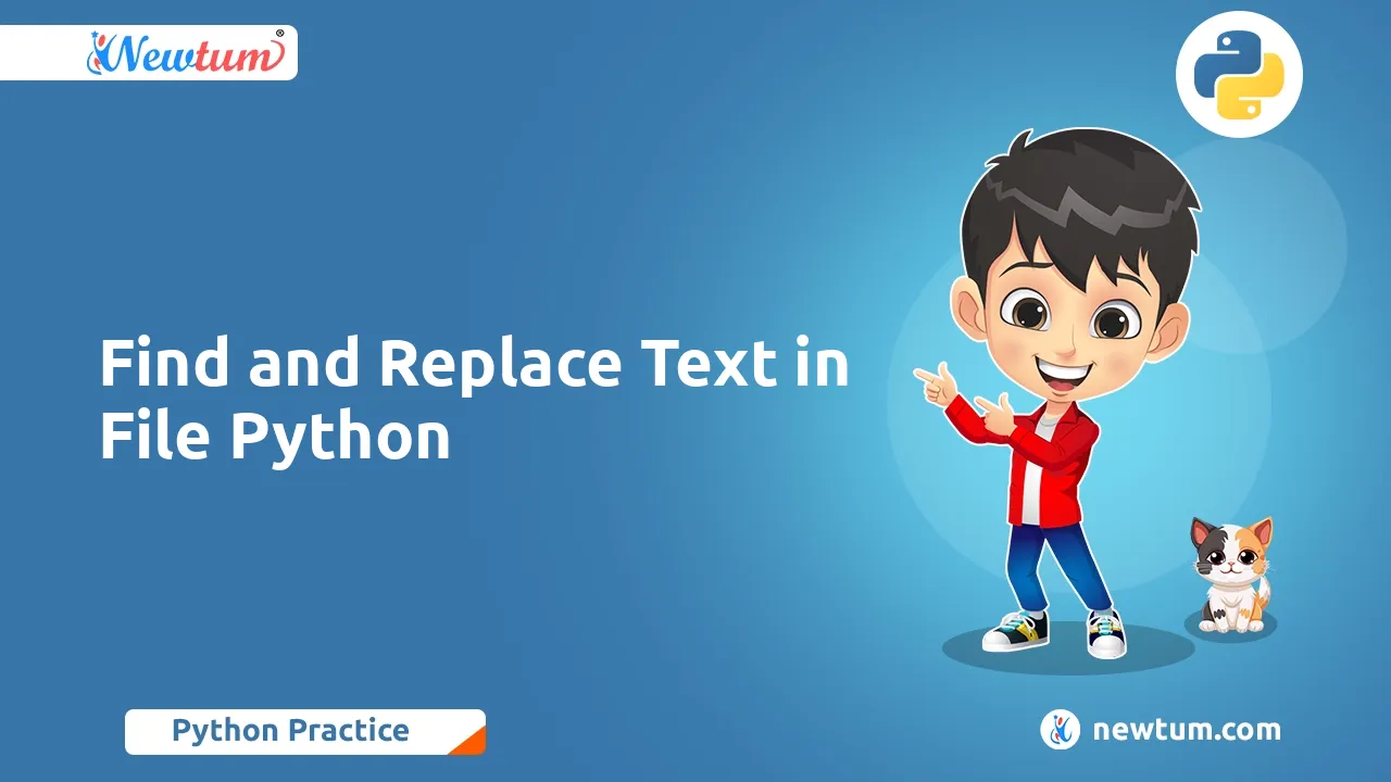 Find and Replace Text in File Python Easily