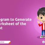 How Can I Create a C# Program to Generate the Marksheet of the Student?