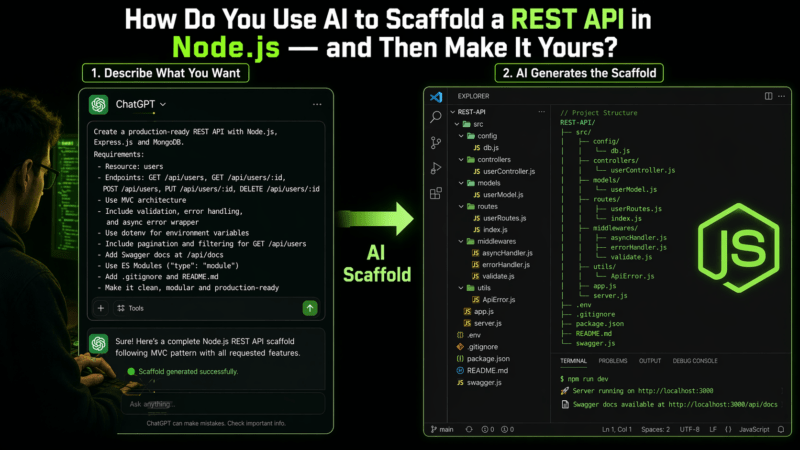 AI Scaffold REST API Node.js: Build & Customize It