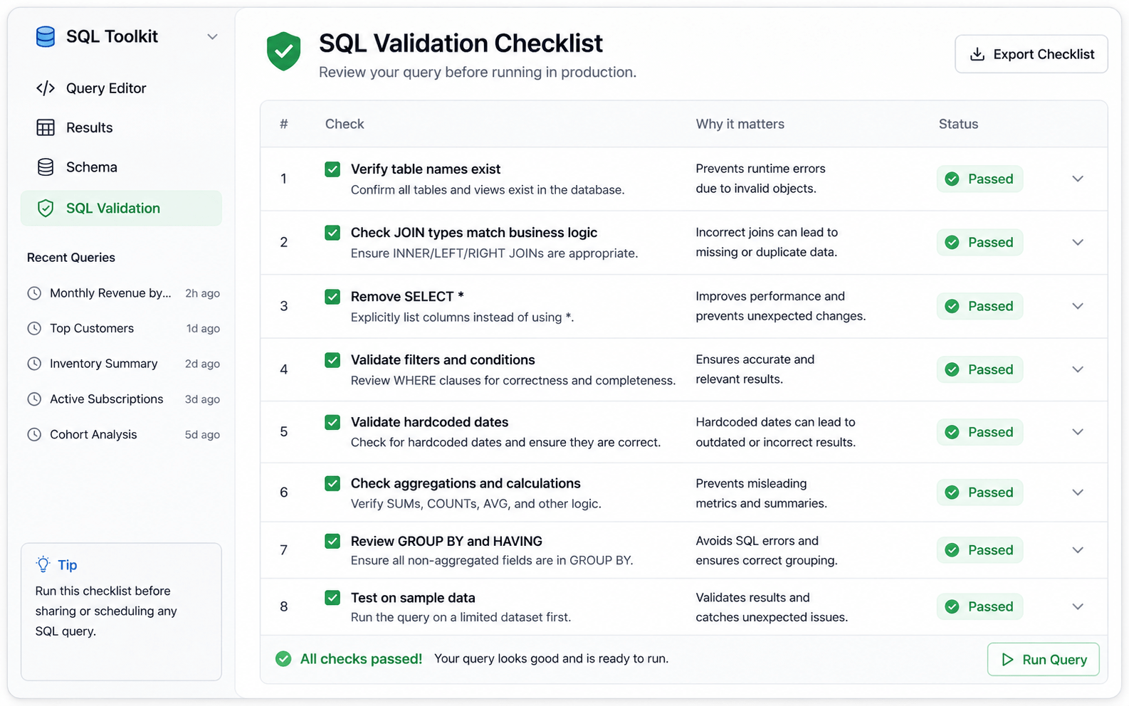 Reading AI-Generated SQL: A Developer's Guide