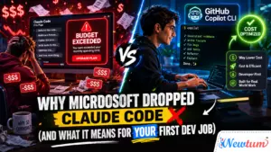 Read more about the article The $150,000 Wake-Up Call: Why Microsoft Dropped Claude Code and What It Means for Your First Dev Job