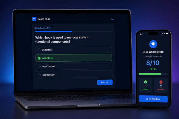 React Beginner Project Quiz App You Can Build Today