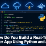 How Do You Build a Real-Time Weather App Using Python and an API?