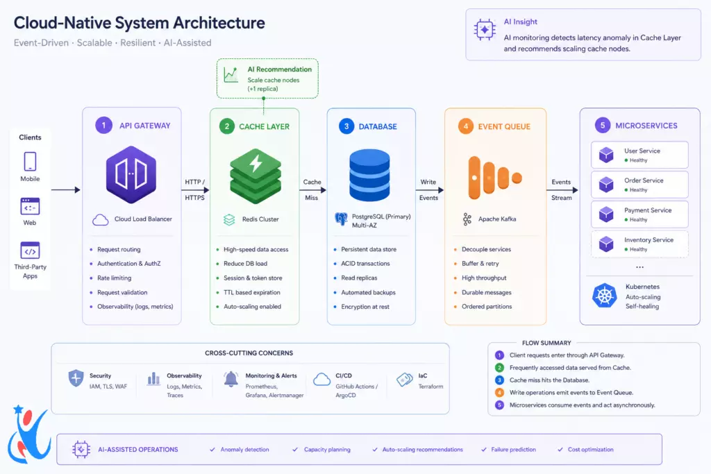 system design for junior developers AI