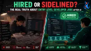 Read more about the article Hired or Sidelined? The Real Truth About Entry-Level Developer Jobs After AI And Exactly How to Navigate It