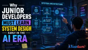 Read more about the article Why Junior Developers Must Learn System Design Early in the AI Era (Before They Get Left Behind by AI-Driven Architecture)
